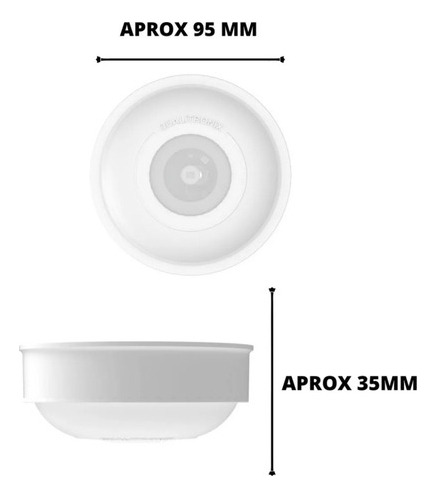 Kit 3X Sensor De Presença 360° Embutir/Sobrepor Com Fotocélula - QA19MB - Qualitronix MLB5944729658 Qualitronix - imagem 5