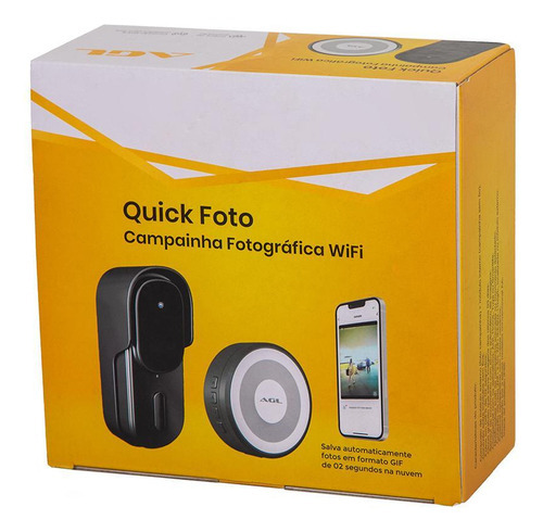 Quick Foto Campainha Fotografica Wi-Fi - Unidade - AGL 1106234 AGL - imagem 3