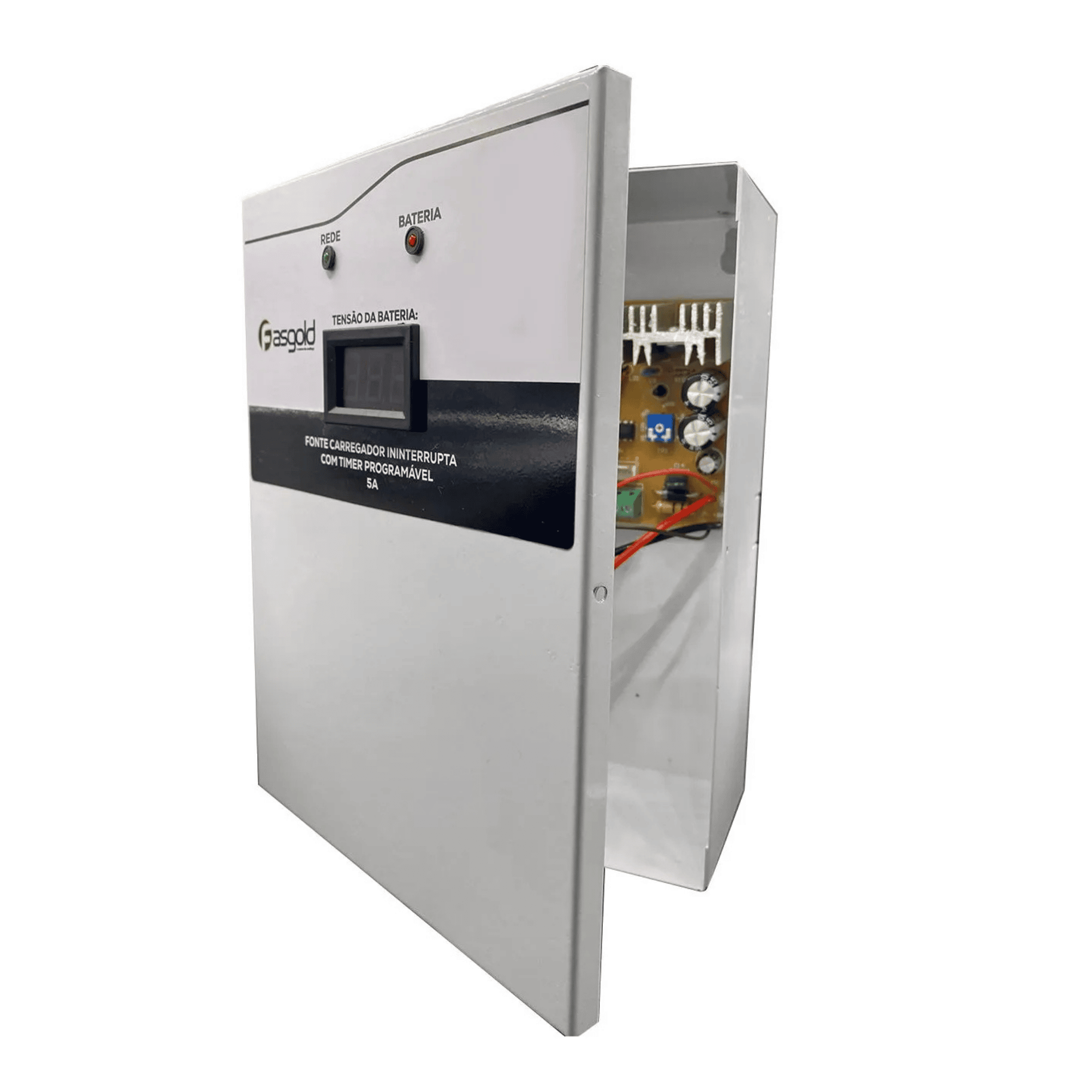 Fonte Carregadora Ininterrupta 13,8V 5A Sem Bateria - FS-582 - Fasgold FS-582 Fasgold - imagem 3