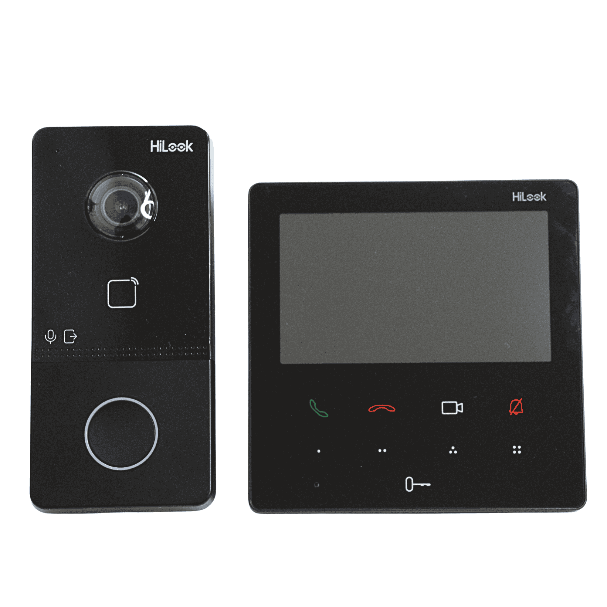 Kit Vídeo Porteiro IP VI-K46P 2MP - Hilook