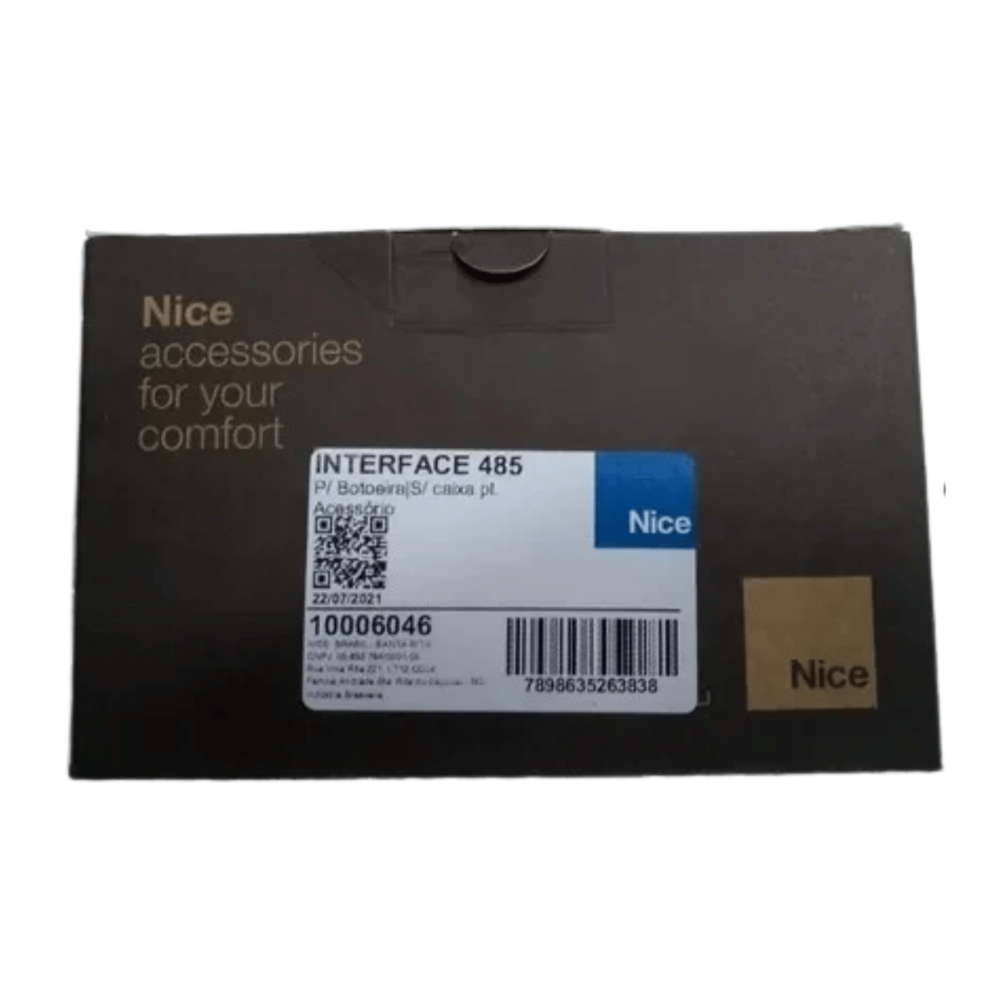 Interface Para Módulo Botoeira (Antigo) Com MG3000 - RS485 - Nice 000000000010006046 Nice - imagem 4