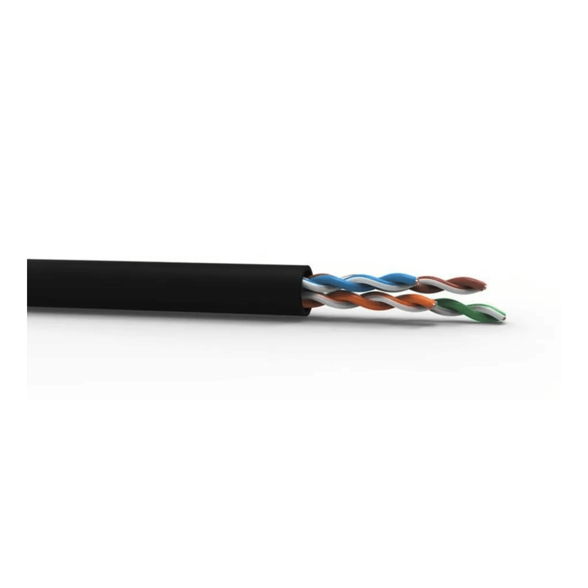 Cabo De Rede CAT5E U/Utp Preto 100m - 24AWGX4P Cmx - Mpt (Mínimo 100m) 53010752 MPT - imagem 3