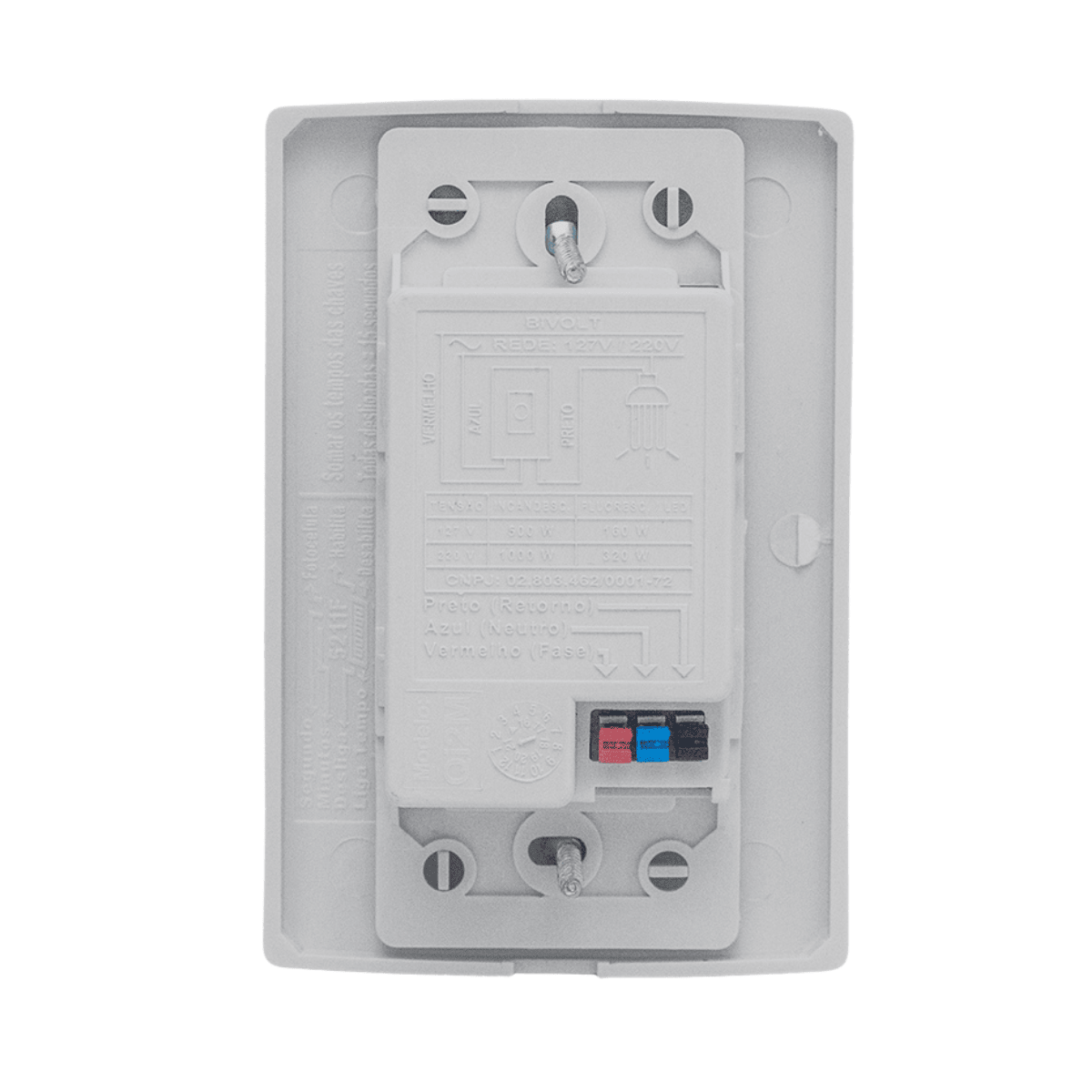 Sensor De Presença 180° C/ Fotocélula - QI2MB - Qualitronix QI2MB Qualitronix - imagem 3