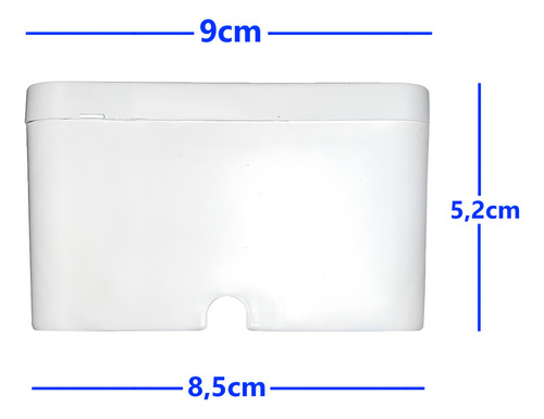 Kit 20X Caixa Organizadora CFTV Branca Pp - Micro - Stilus MLB5648290444 Stilus - imagem 2