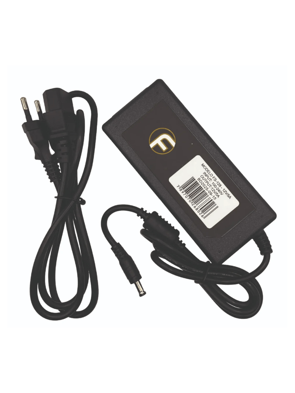 Fonte 12V 5A Bivolt 60W Psi Smart Chip - FS-128 - Fasgold FS-128 Fasgold - imagem 4