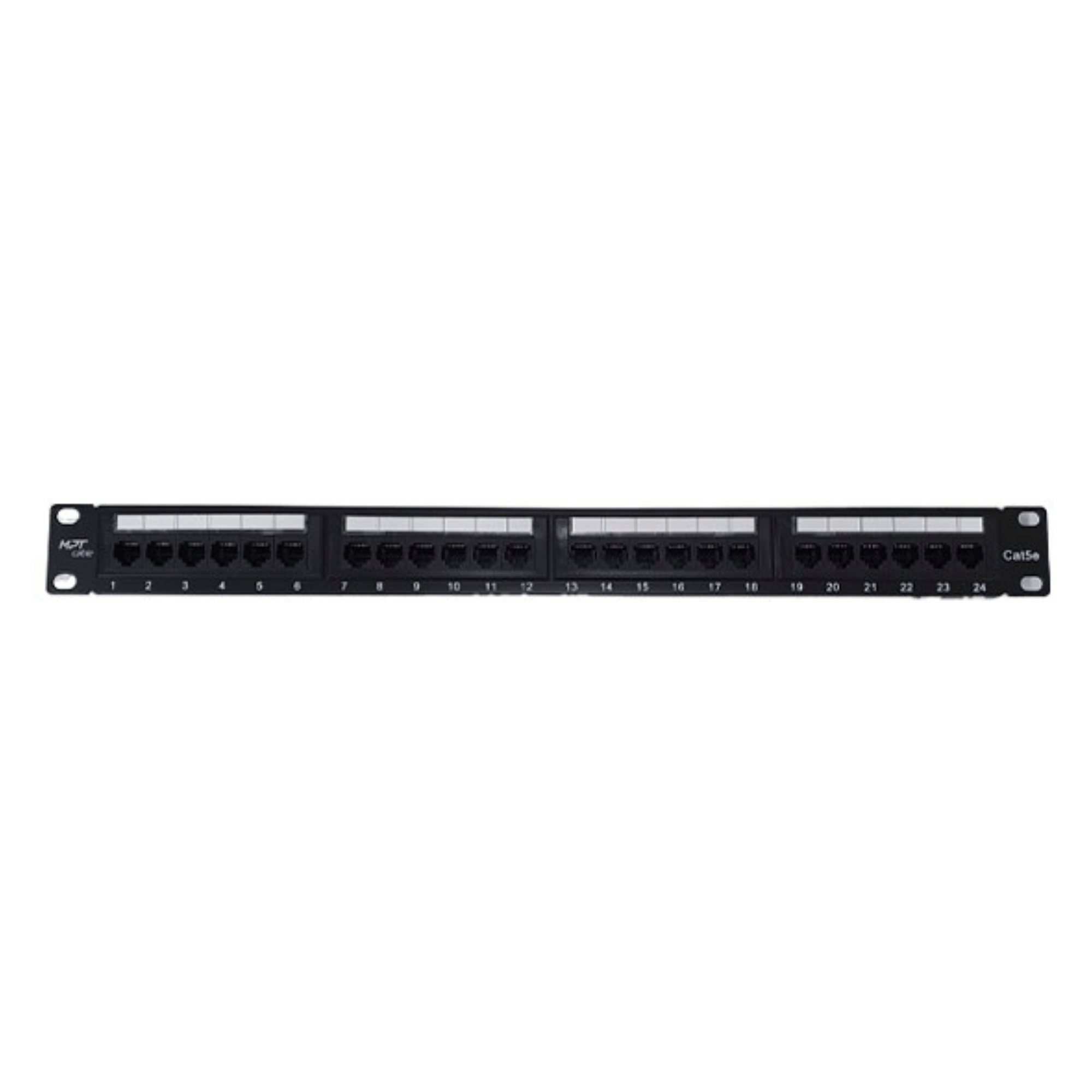 Patch Panel CAT5E Utp 24 Portas 19" 1U - Mpt 59000000 MPT
