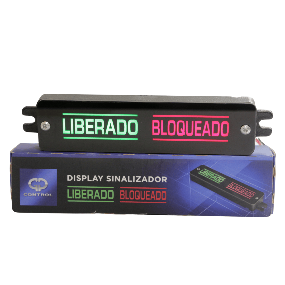 Display Sinalizador LED Liberado/Bloqueado – Gp Control
