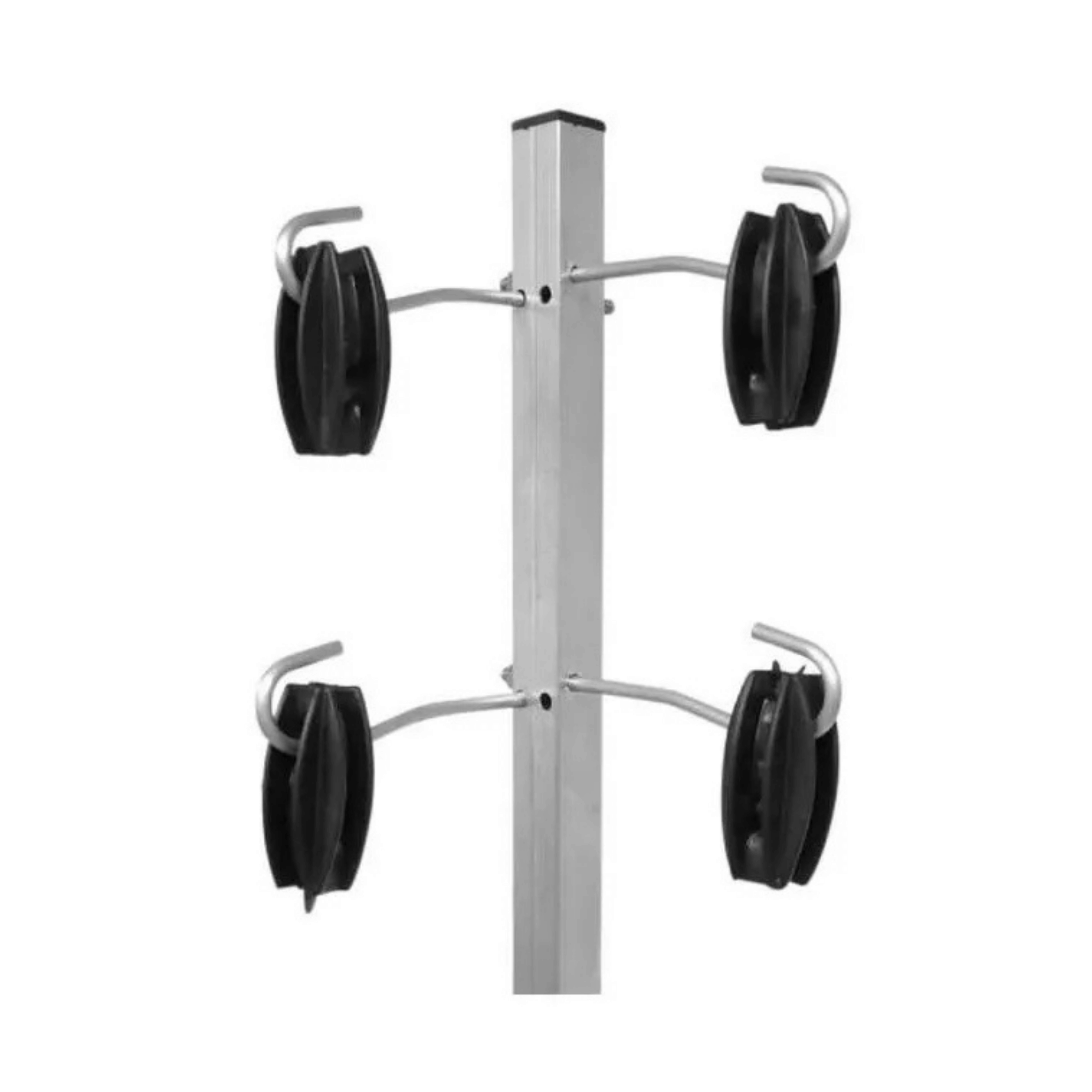 Haste Cerca Tubular Quadrada Para Canto 25X25MM 80cm Completa 8 Isoladores - Confiseg Confiseg - imagem 4