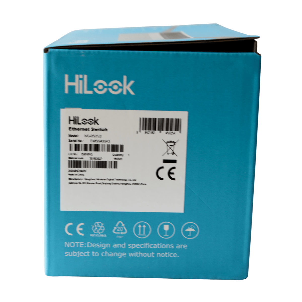 Switch Gigabit 5 Portas 10/100/1000 Mbps Hilook NS-0505D – Hikvision 26602 Hikvision - imagem 3