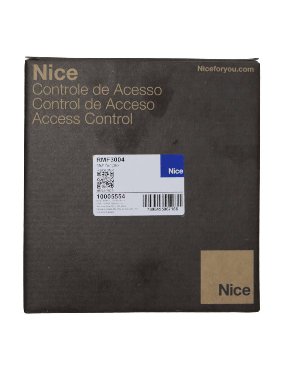 Receptor Multifunção Controle De Acesso - RMF3004 - Nice 000000000010005554 Nice - imagem 6