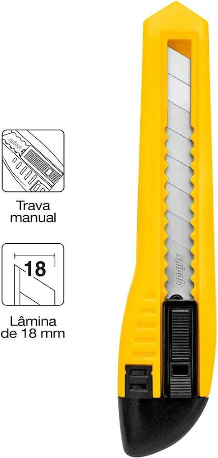 Estilete Easy Office 18mm 261482 - imagem 2