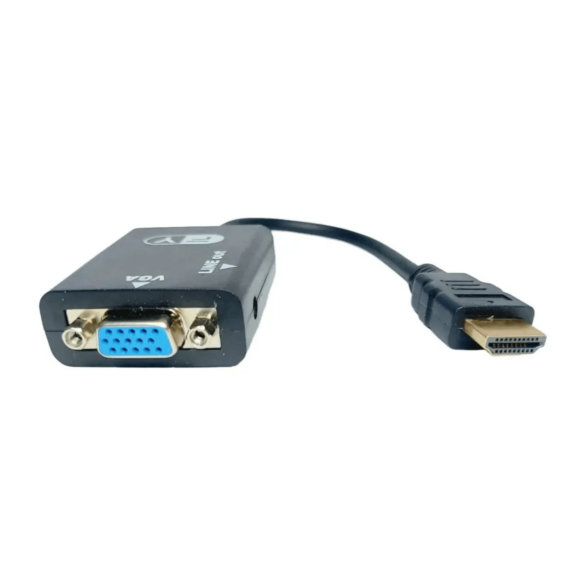 Adaptador Conversor HDMI Para VGA Com Saída De Áudio P2 Full HD 1080P - Forzon CONVERSORHDMIVGA Forzon - imagem 2