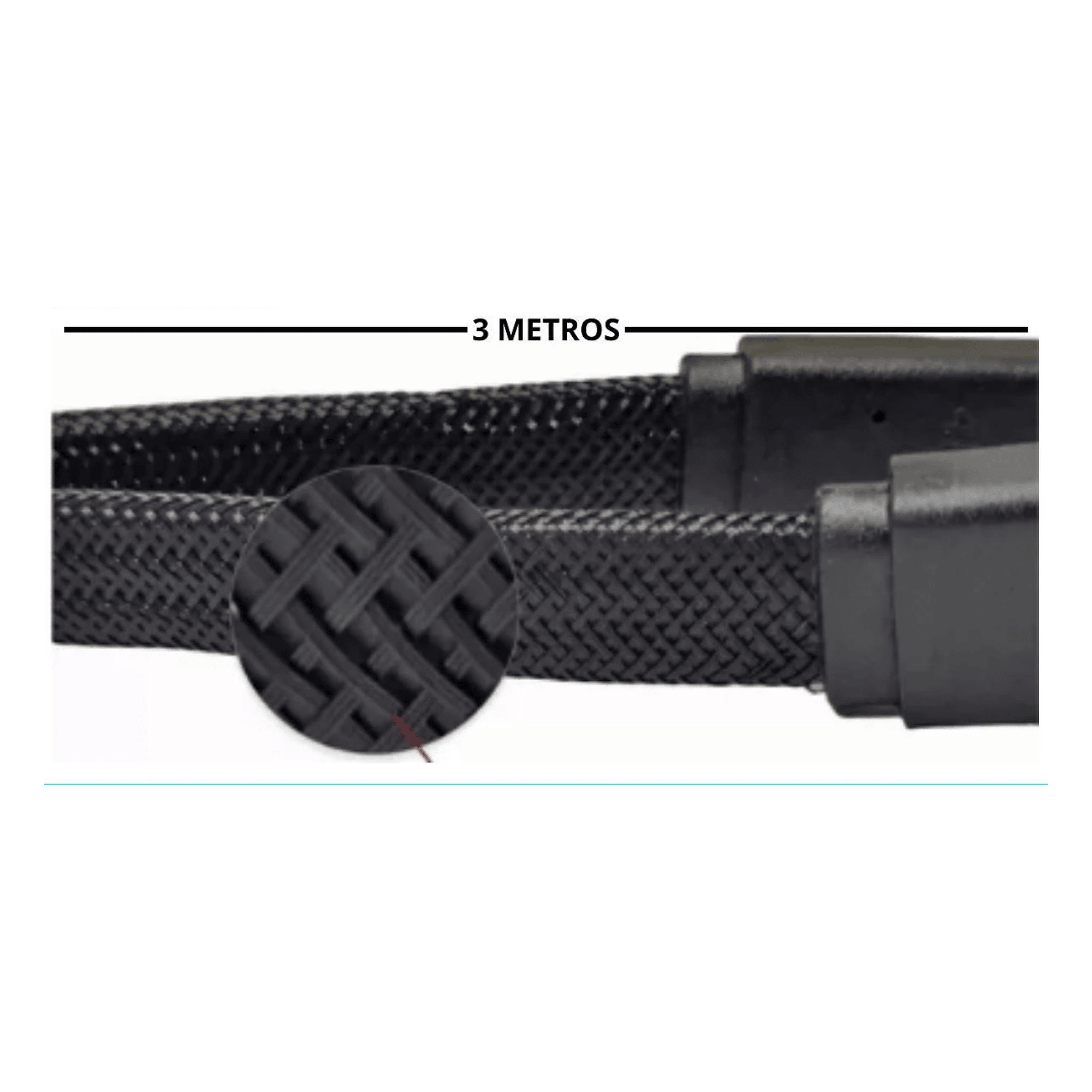 Cabo HDMI 3m Com Malha - FS-336 - Fasgold FS-336 Fasgold - imagem 4