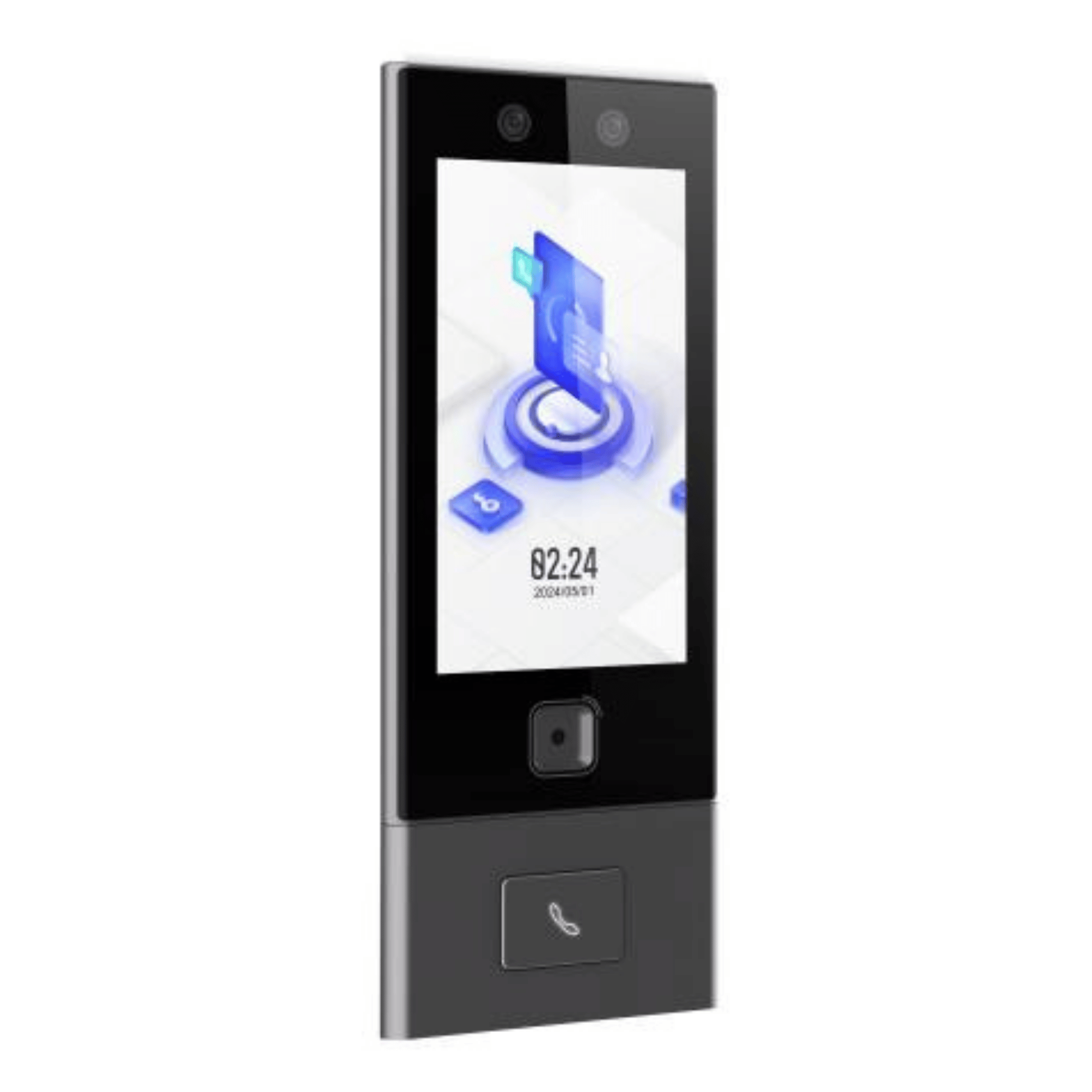 Terminal De Reconhecimento Facial Tela 7" - DS-K1T672MX/WE - Hikvision 16717922 Hikvision - imagem 2