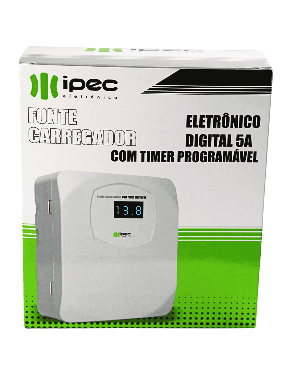 Fonte Carregador Eletrônica Com Timer Digital 5A - Ipec A2244 IPEC - imagem 6