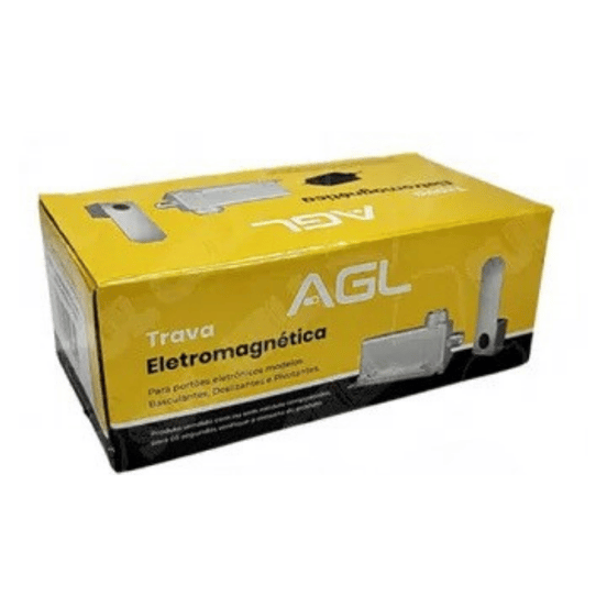 Trava Eletromagnética Para Portão Cinza 220V Sem Módulo - V2024 - AGL 1006042 AGL - imagem 5