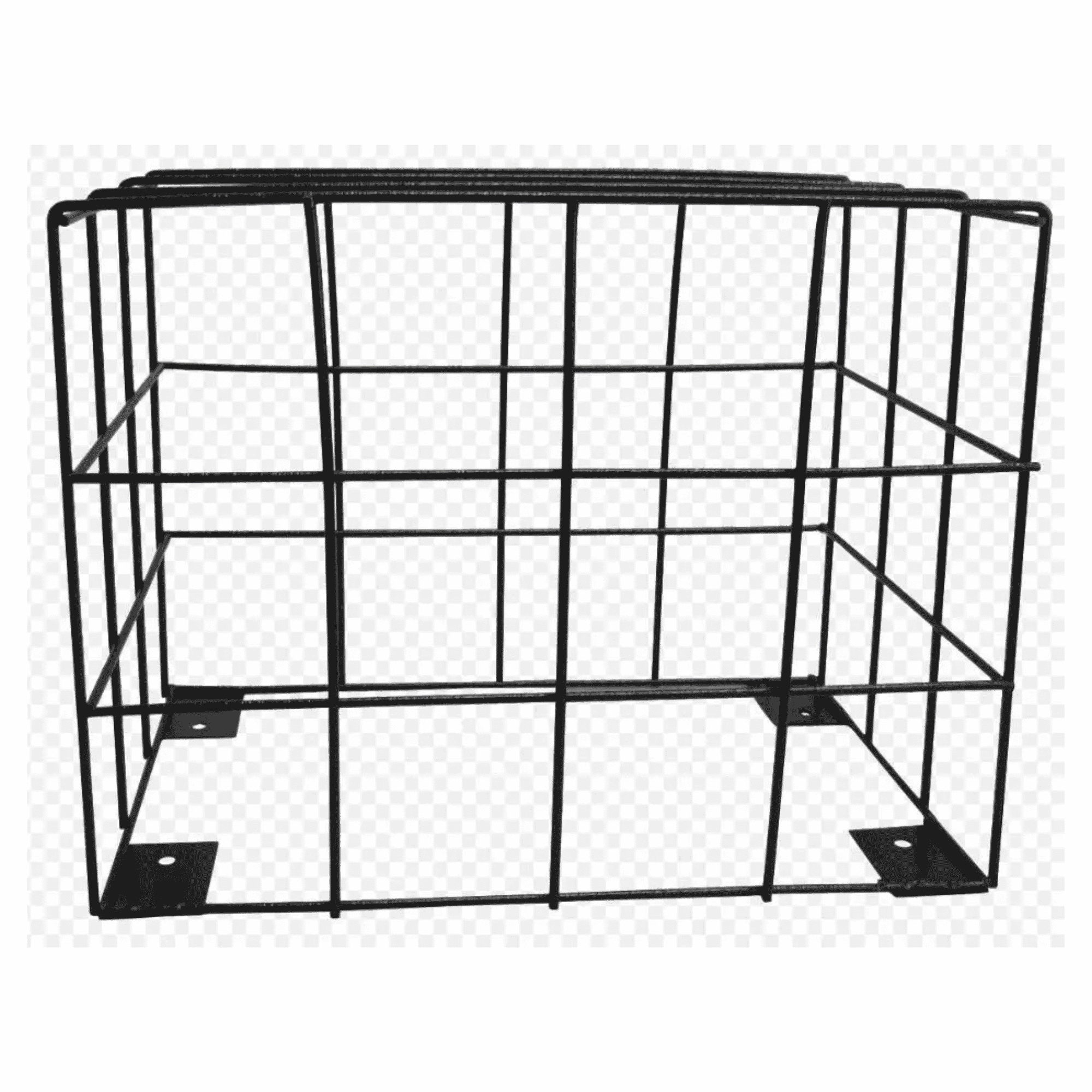 Grade De Proteção Quadrada 15X25X20CM Preta - JL2001 - Jbr JL2001-PRETA JBR