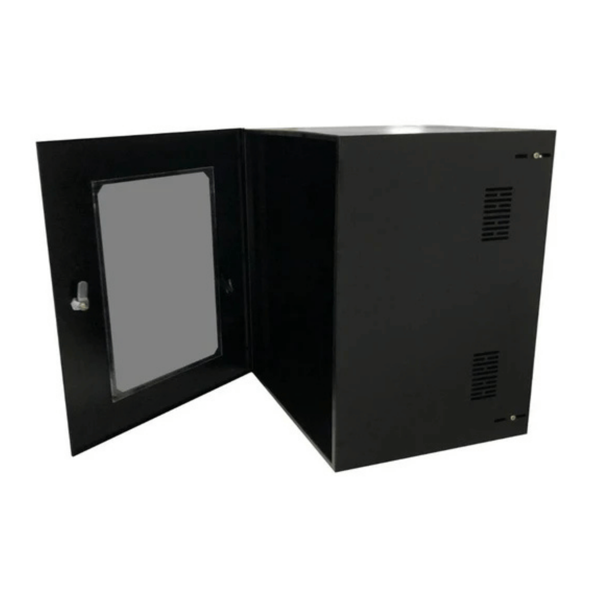 Mini Rack Parede 12U 19" 400mm Visor Acrílico Preto - Jbr LS-1112 JBR - imagem 4
