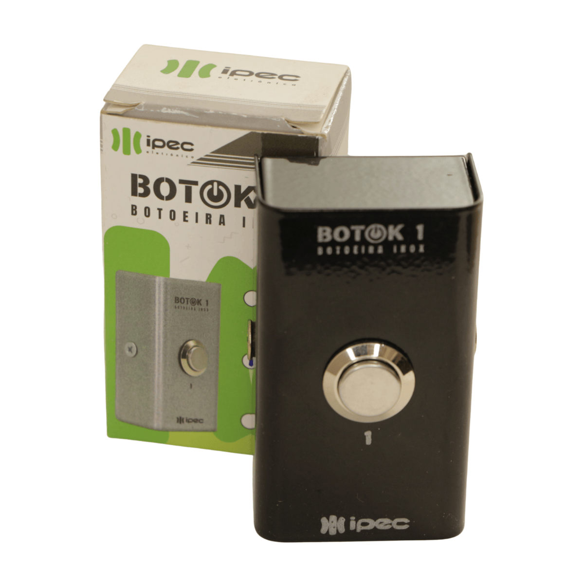 Botoeira Inox Preta 1 Botão - Botok 1 - Ipec A2524-PT IPEC - imagem 7