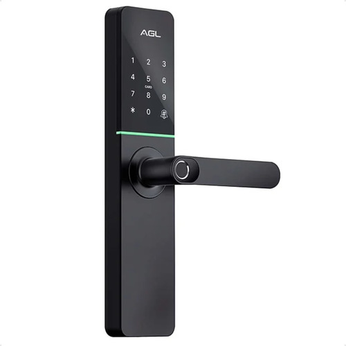 Fechadura Eletronica Digital AGL - H30 Black Wi-Fi - Unidade 1106341 AGL - imagem 2