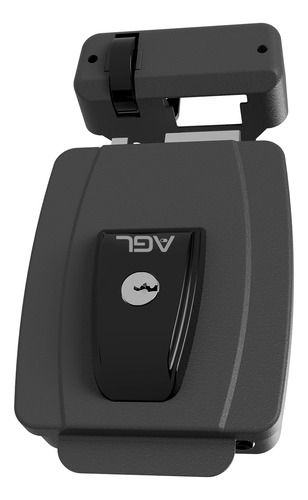 Fechadura 12V Preta 42mm - AL100R - AGL 1002021 AGL - imagem 2