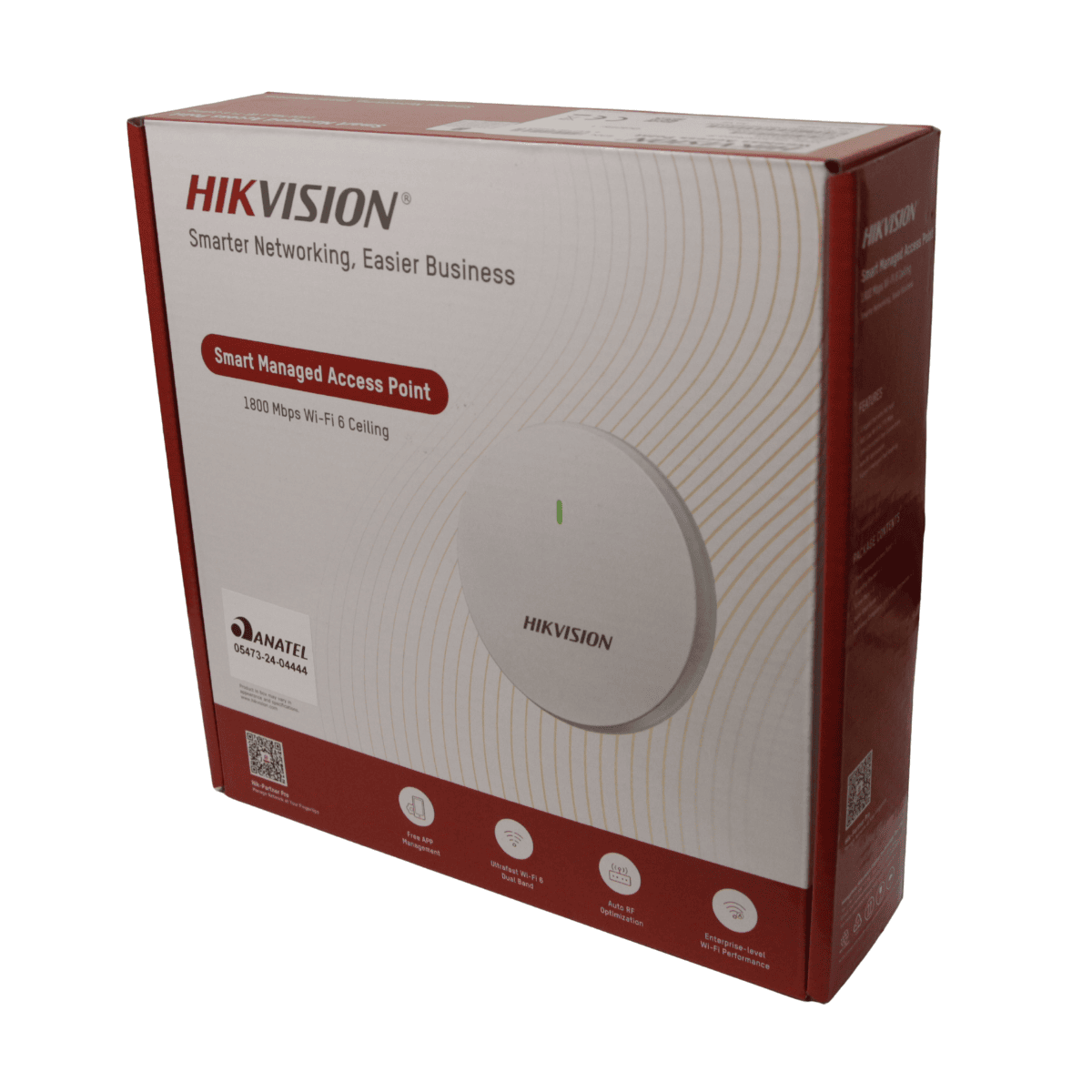 Access Point Wi-Fi 6 1800 Mbps – DS-3WAP622G-SI – Hikvision 6911 Hikvision - imagem 5