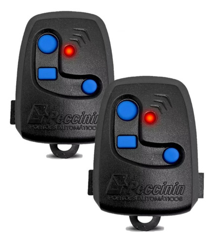 Kit 2X Controles Remoto Nice Peccinin Para Portão Eletrônico