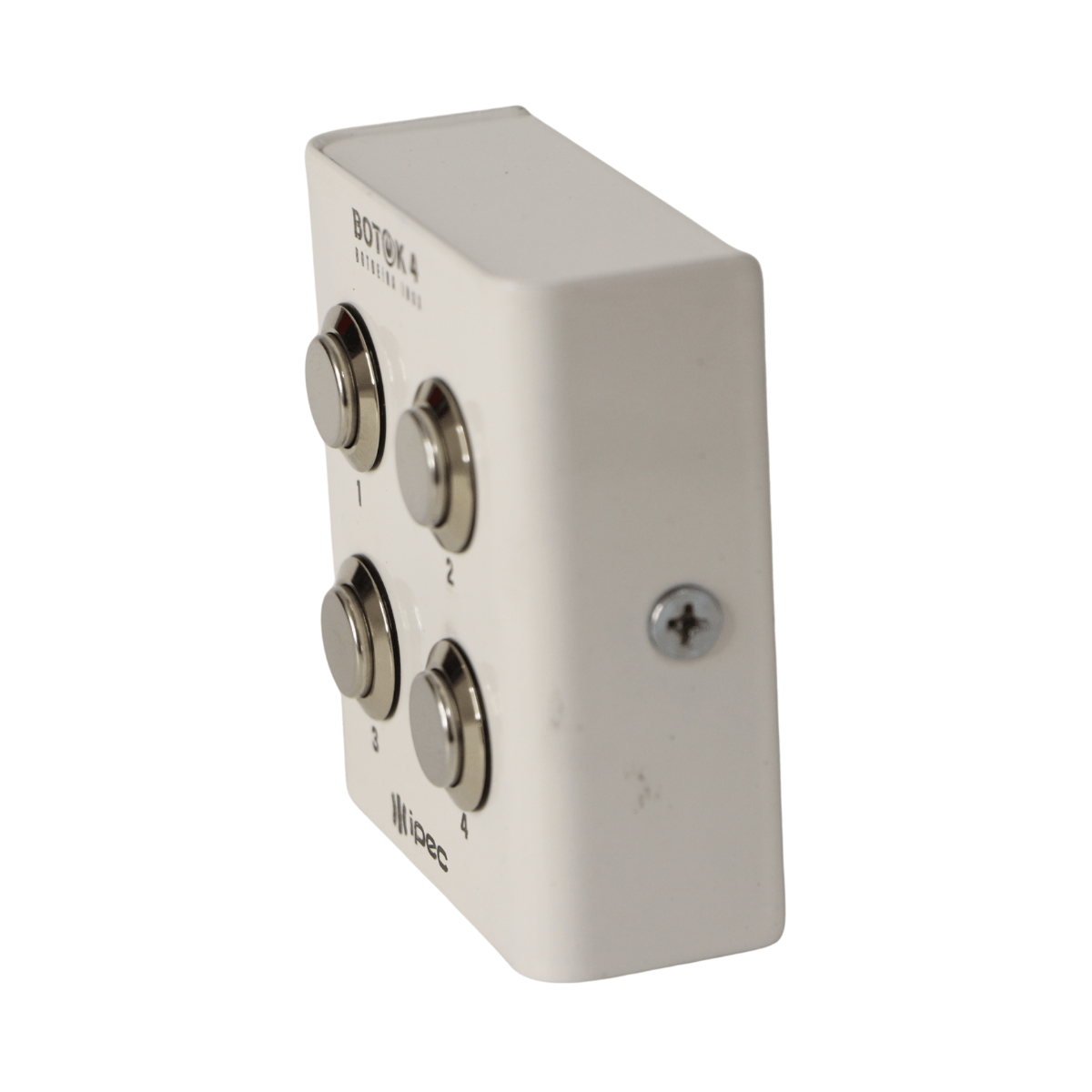 Botoeira Inox Branca 4 Botões - Botok 4 - Ipec A2526-BR IPEC - imagem 3