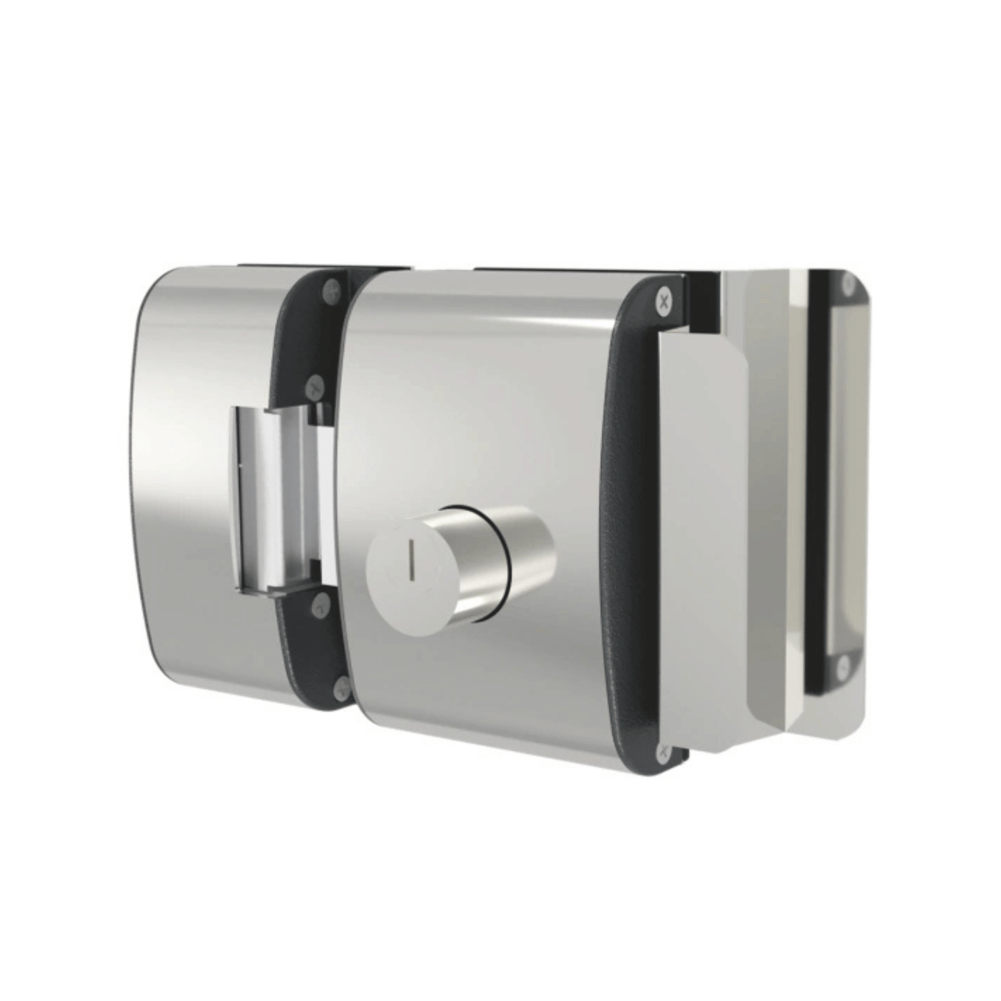 Fechadura Elétrica Porta De Vidro Cinza 12V - PV200R1I - AGL 1201001 AGL - imagem 2