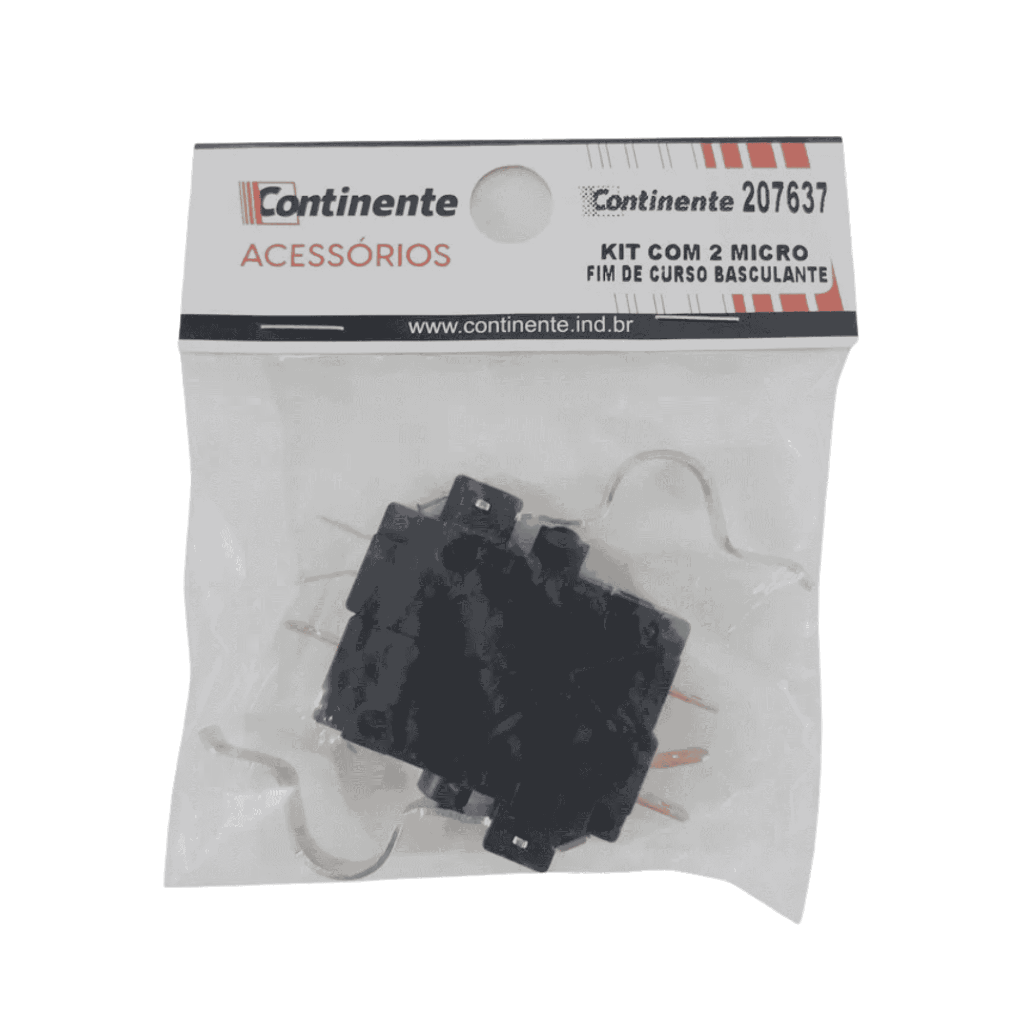 Kit 2 Micro Interruptores Fim De Curso IR/E3 20A Basculante - Continente 207637 Continente - imagem 4