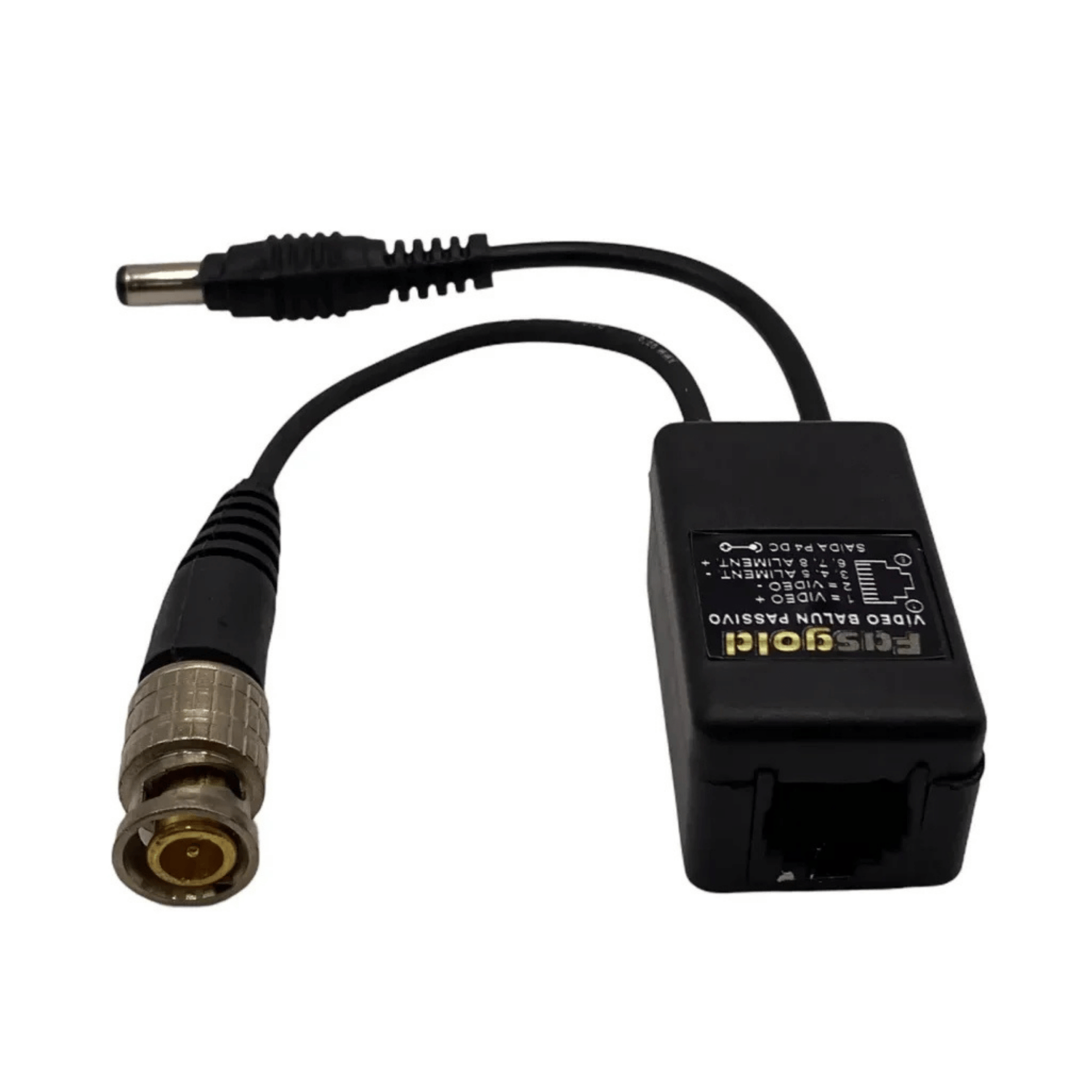 Balun Full HD Para Power Balun Top Gold - FS-482 - Fasgold FS-482 Fasgold - imagem 2