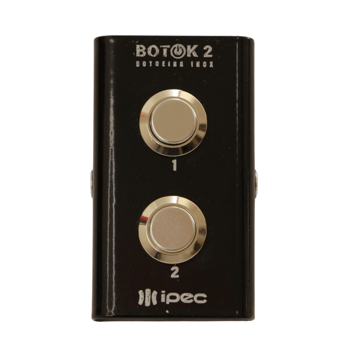 Botoeira Inox Preta 2 Botões - Botok 2 - Ipec A2525-PT IPEC - imagem 2