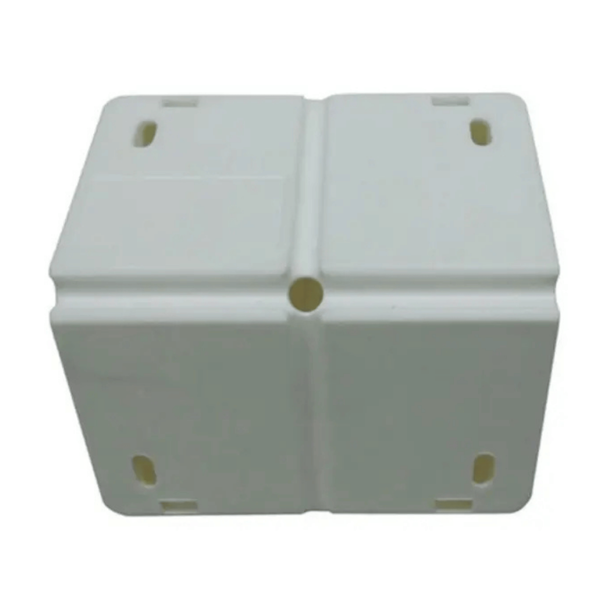 Caixa De Sobrepor Triangular Para CFTV Branca Com Tampa - Forzon 30652000719 Forzon - imagem 2