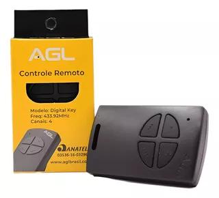 Trasmissor Digital Key 6P20 433,92 Preto Com Botao Preto AGL - Unidade 2003008-P AGL - imagem 2