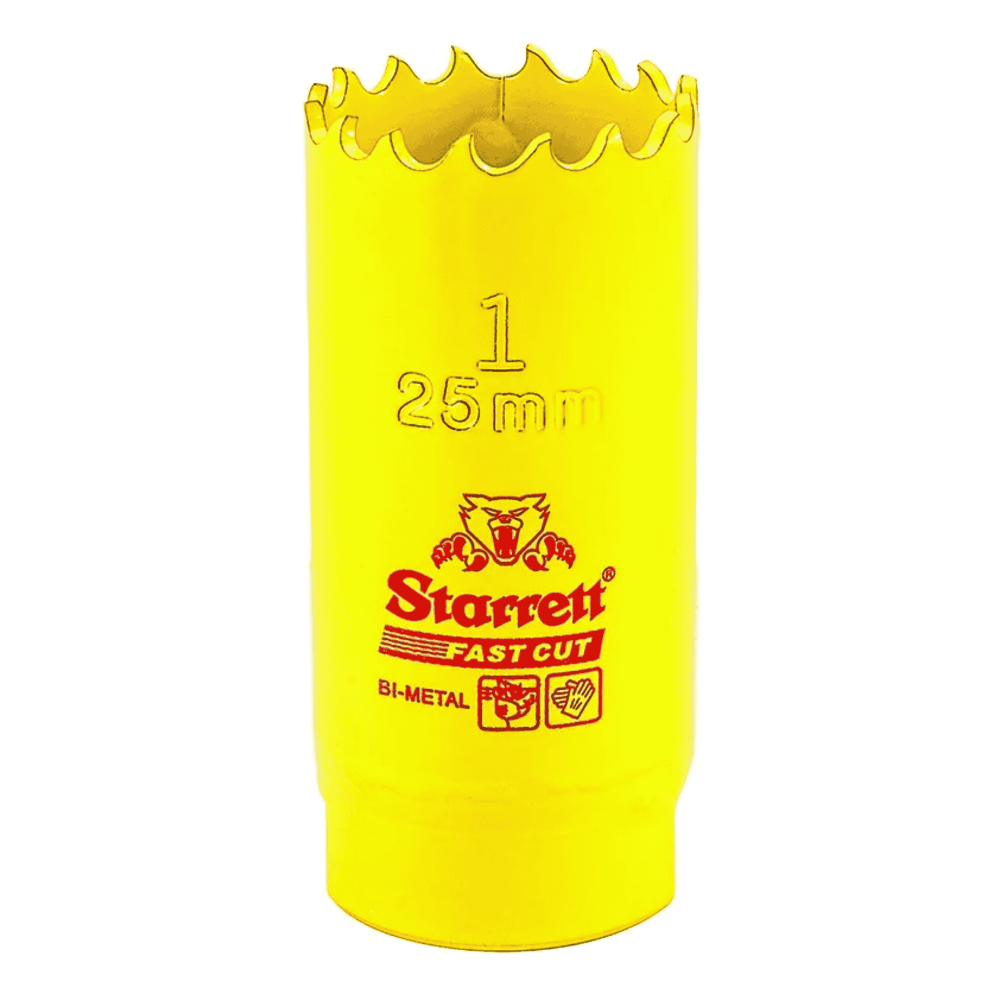 Serra Copo BI-Metal Fast Cut 25mm 1" - Starrett 85309 Starrett