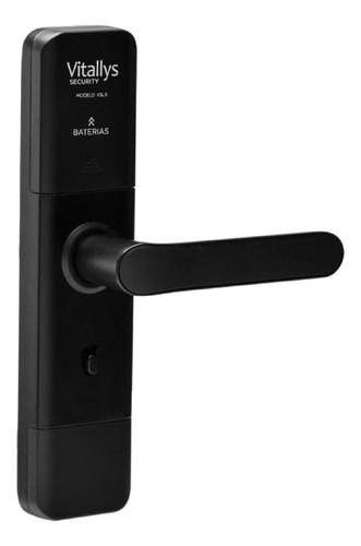 Fechadura Biometrica Residencial Vitallys Modelo VSL-10 Cor Preta Motorola 510050 Motorola - imagem 5