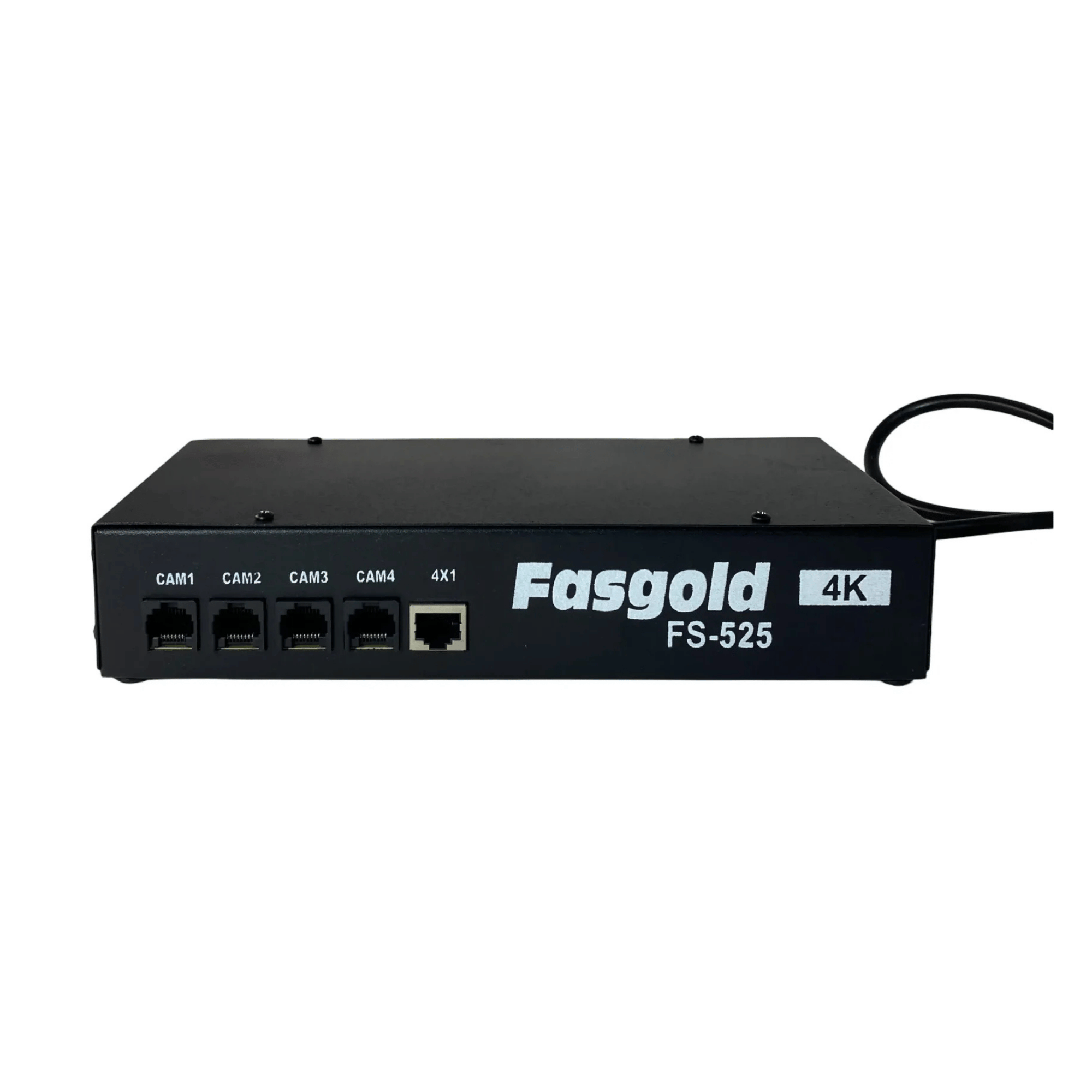 Power Balun 4 Canais 4K Distribuidor De Vídeo 4X1 Com Fonte - FS-525 - Fasgold FS-525 Fasgold