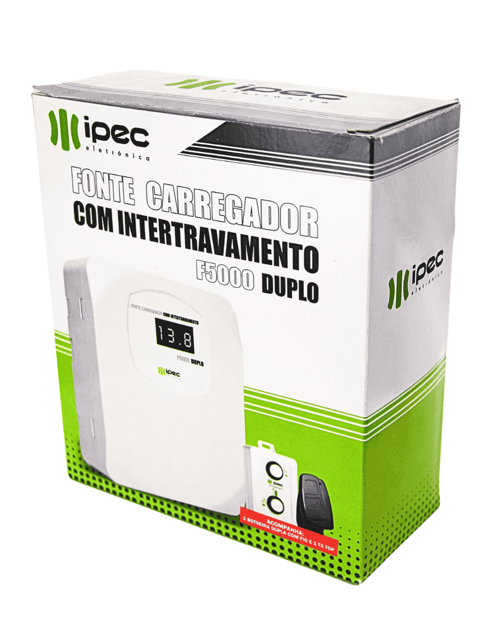 Fonte Carregador Duplo 5A Com Intertravamento - F5000 - Ipec A2286 IPEC - imagem 10