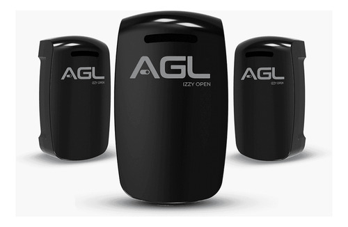 Modulo Garagem Izzy Open 1 Canal Preto V2024 - Unidade - AGL 1110398 AGL - imagem 2