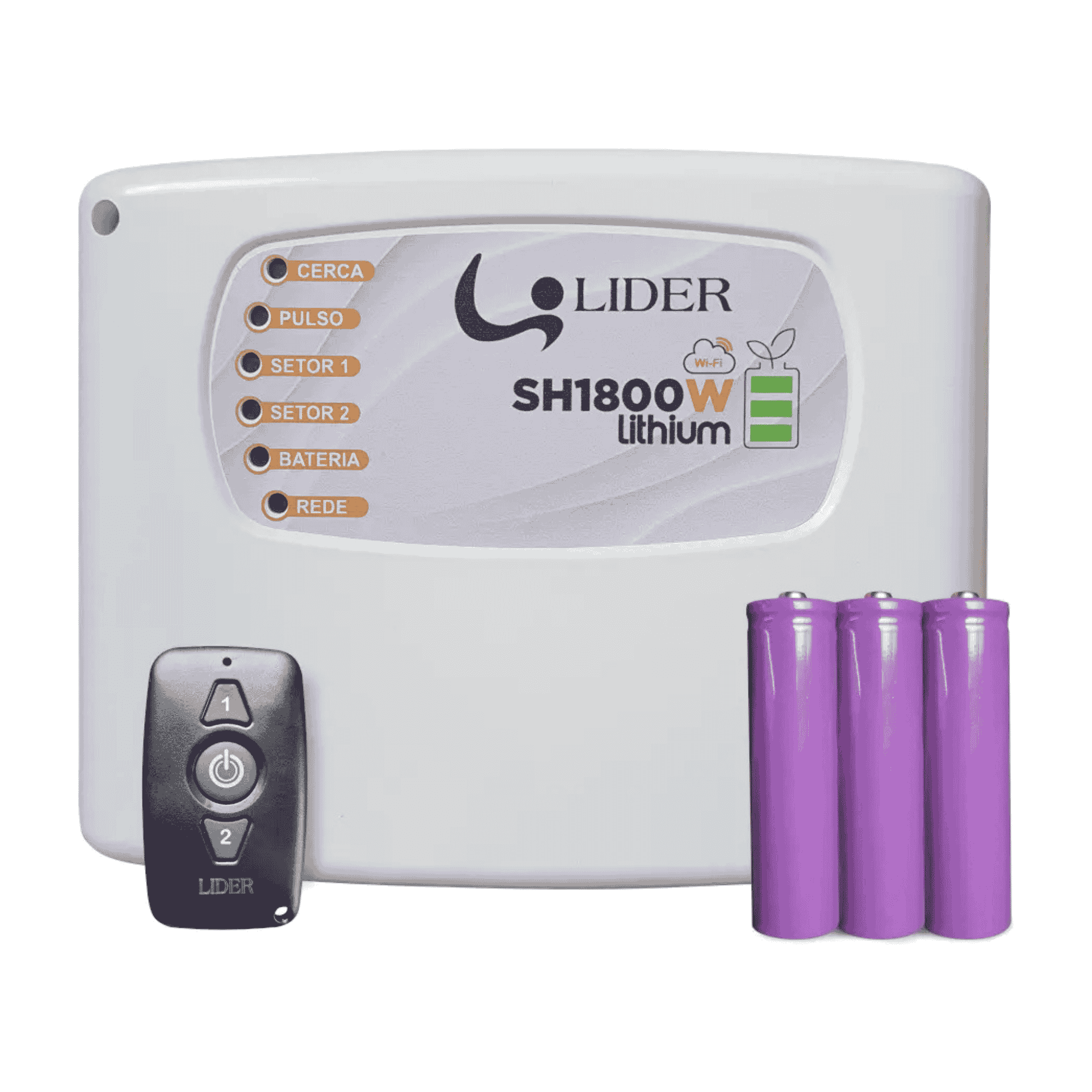 Eletrificador De Cerca Wi-Fi 18.000V Bivolt - SH1800W Lithium - Lider SH1800W-LT Líder - imagem 3