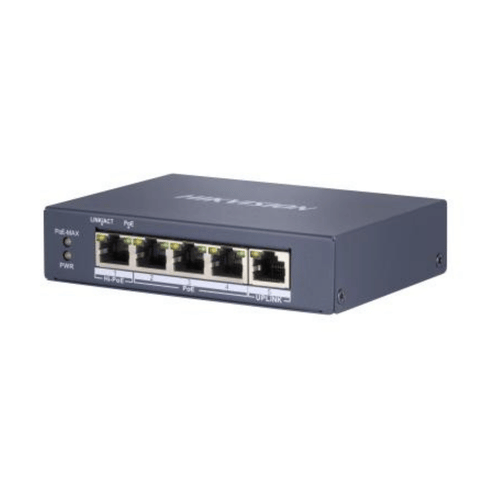 Switch PoE Gigabit 4 Portas - DS-3E0505HP-E - Hikvision 6930 Hikvision - imagem 2