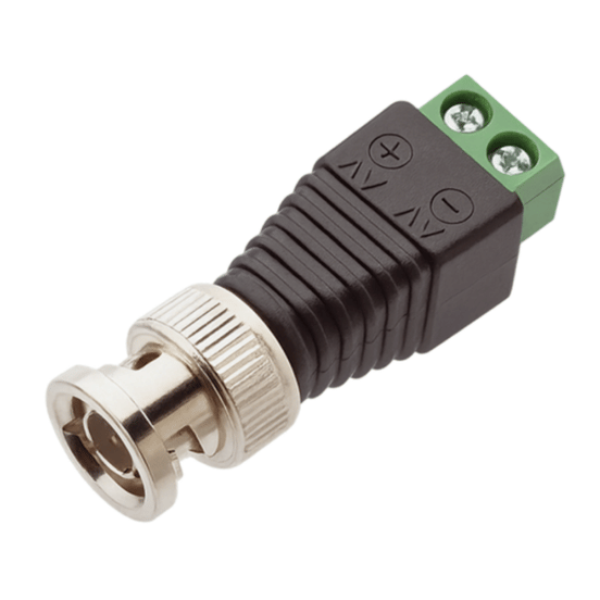 Conector Bnc Macho Borne - Fc Fontes FCBNC05 FC Fontes