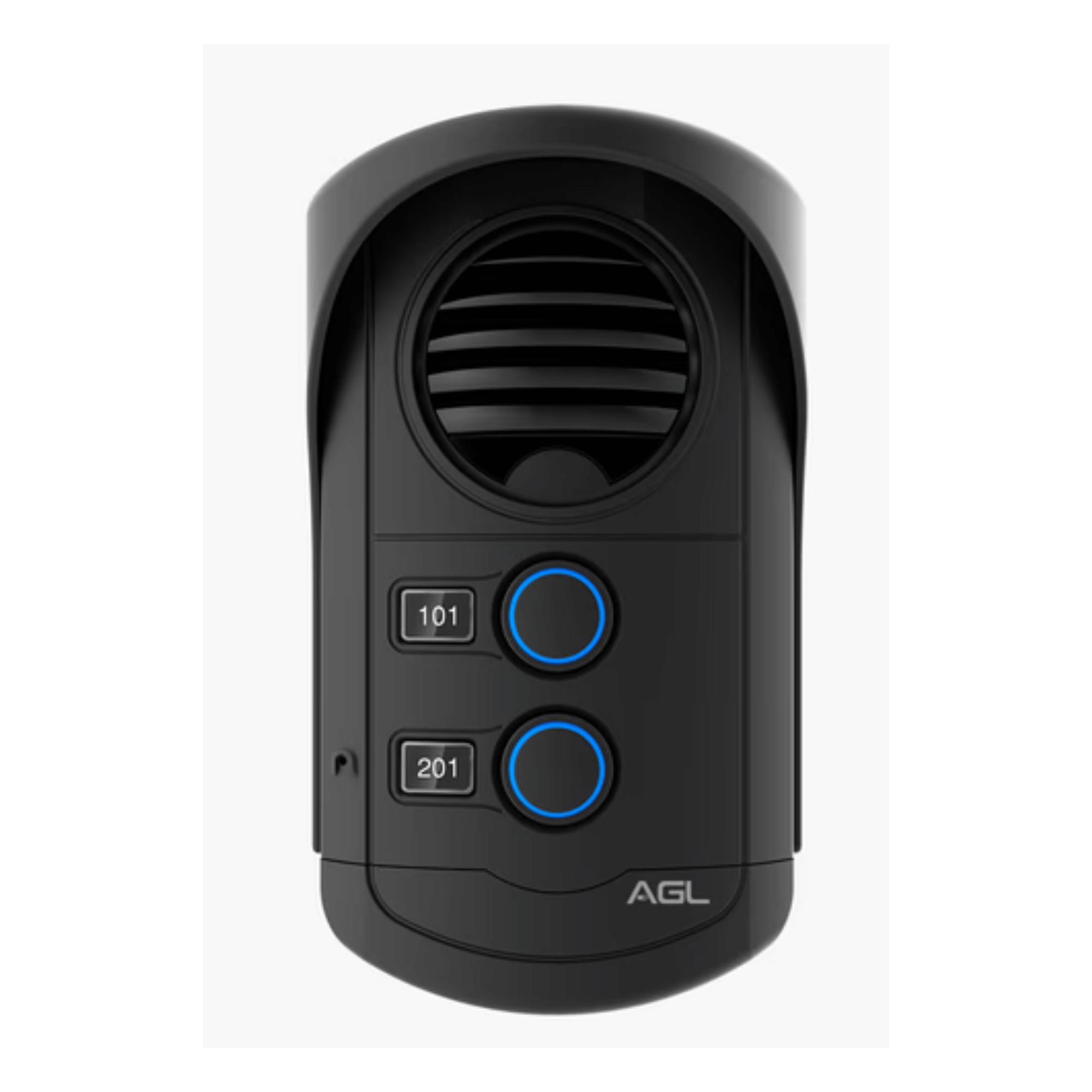 Porteiro Coletivo Slim 2 Pontos Com 2 Monofones Brancos - S300 - AGL 1107092 AGL - imagem 3