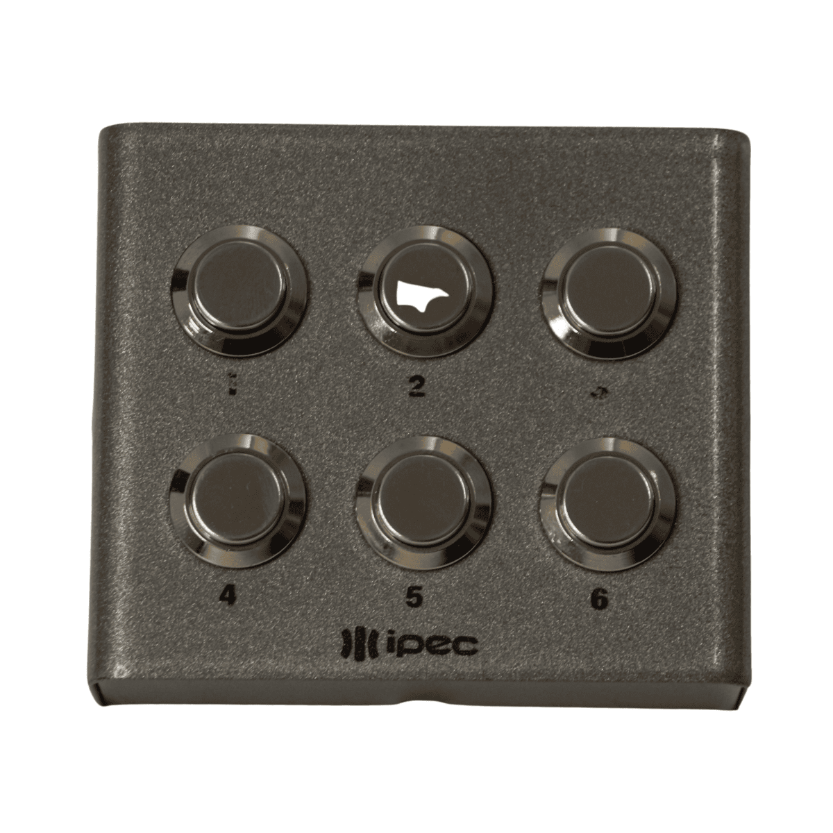 Botoeira Inox Prata 6 Botões - Botok 6 - Ipec A2527-PRATA IPEC - imagem 3