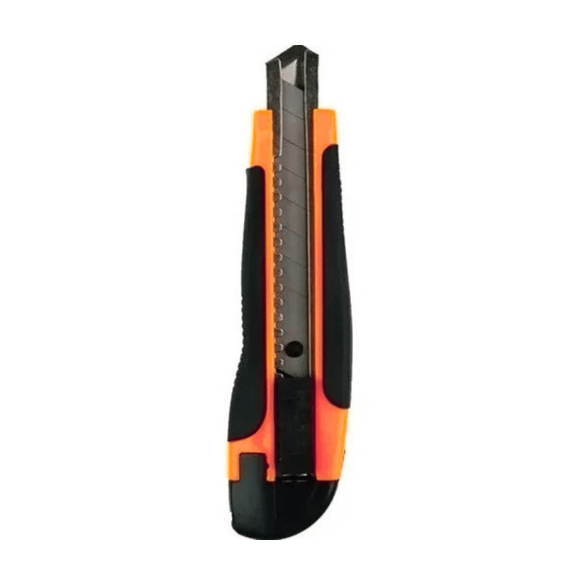 Estilete Emborrachado 18mm Trava Automática 3 Lâminas - Starfer