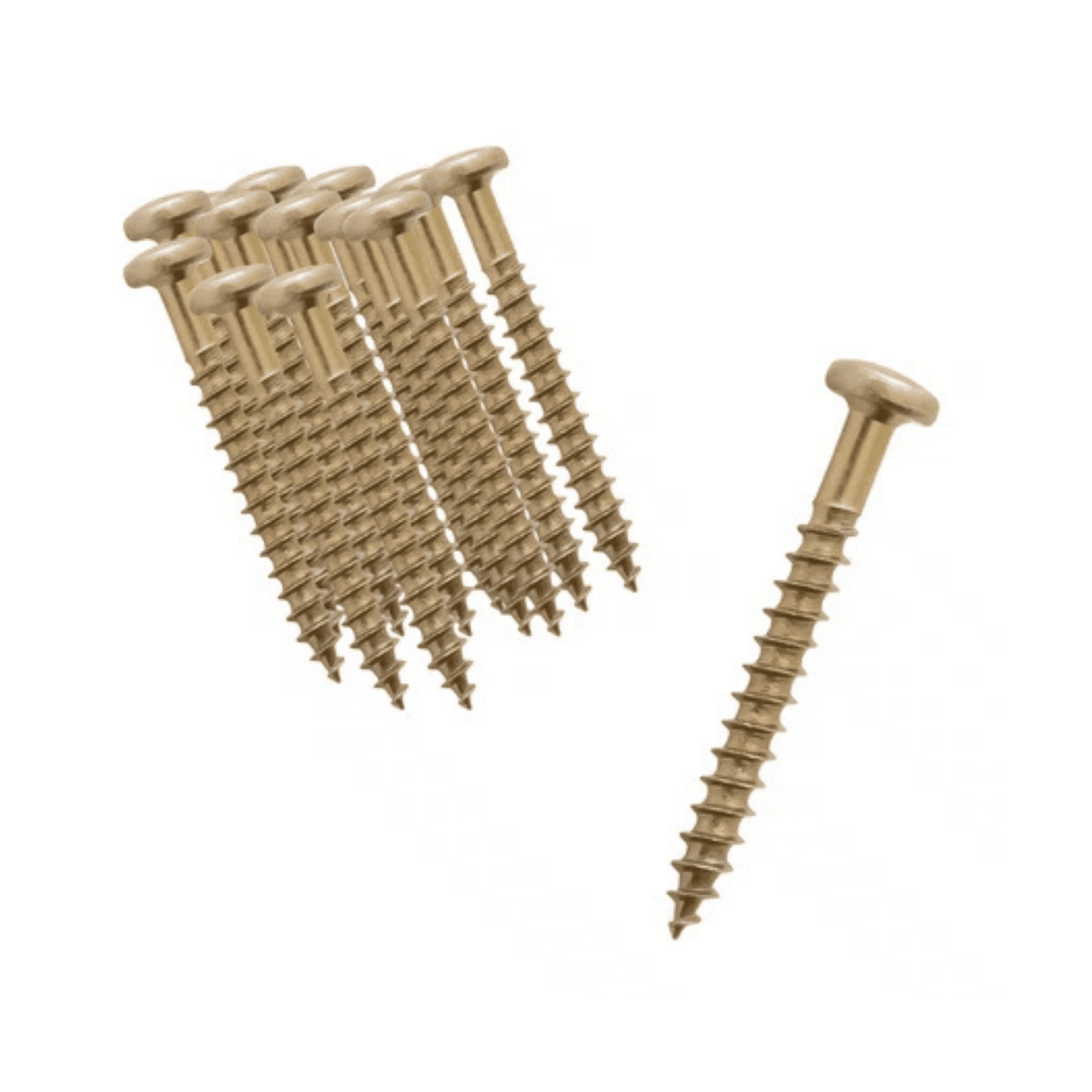 Parafuso Chipboard Cabeça Panela Phillips 5X60MM Bicromatizado - Pacote Com 10 Unidades - Forzon 011551 Forzon - imagem 4