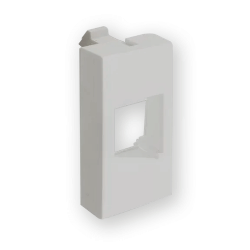 2 Módulos Para Tomada RJ45 Branco - Alumbra