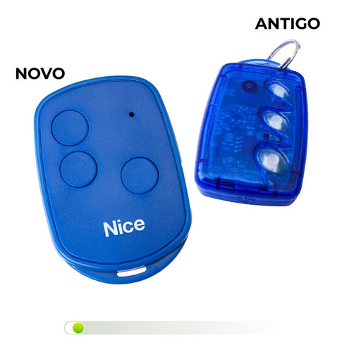 Kit C/5 Controle Remoto Linear Nice Tx 433 Mhz 3TB MLB4106577261 Nice - imagem 3