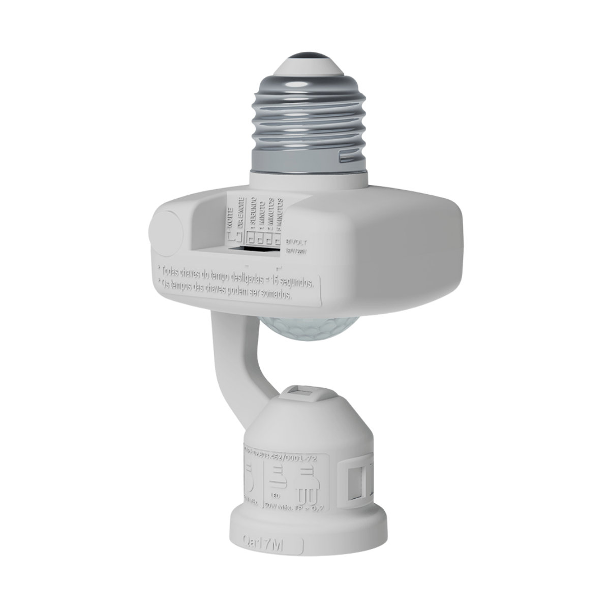 Sensor De Presença 360° Fotocélula E27 - QA17M - Qualitronix QA17M Qualitronix - imagem 4