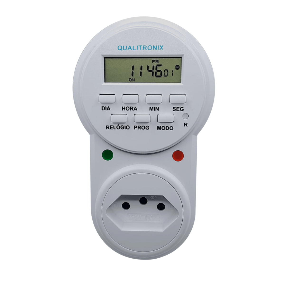 Timer Digital Bivolt Com Display Lcd - QTD01 - Qualitronix QTD01 Qualitronix